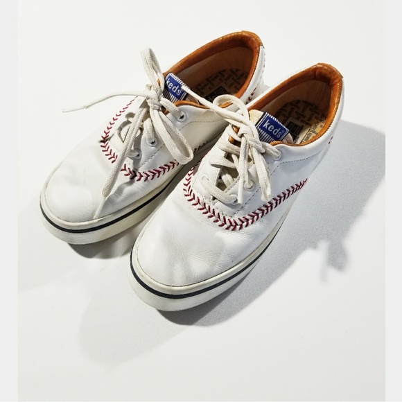 Vintage Shoes - True Vintage 92 Keds Baseball Street Sneaker Shoes